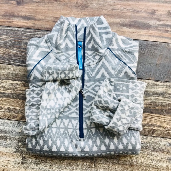 Kuhl Tops - 🪴 Kuhl Wool Apres 1/4 Zip Top / Baselayer med